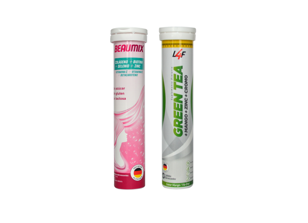 Limpia tu organismo y dale firmeza a tu piel con el Pack Balance. Green Tea + Colágeno Efervescente. 0% Azúcar y sin gluten.